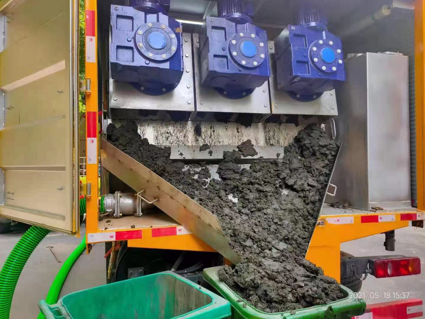 云阳化粪池清掏城市维护站-泥浆净化干湿分离处理